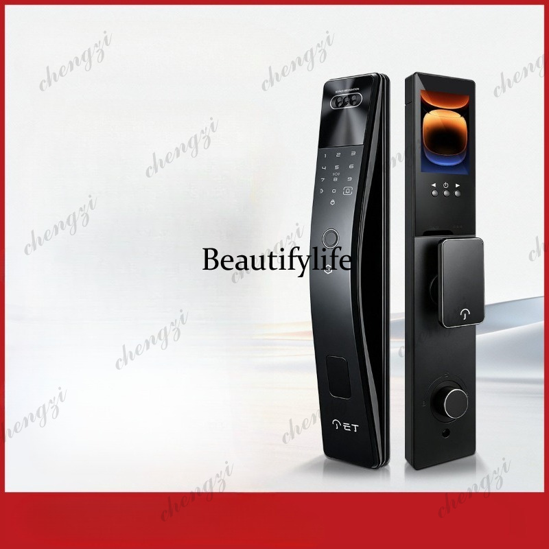 Smart Door Lock 3D Face Palm Vein - スマートロックK25。3D顔認識、手のひら静脈認証、自動電子パスワードロック機能を搭載した家庭用ドアロック。