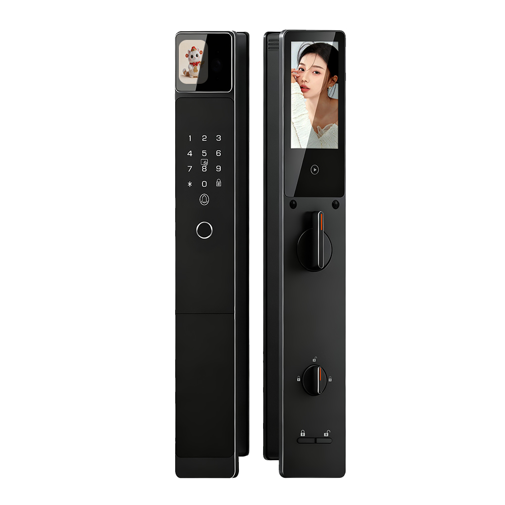 Smart Door Lock 3D Face Palm Vein - 卸売パームベイン超薄型スマートドアロック3D顔認証高セキュリティビデオインターホンOEM/ODM工場価格