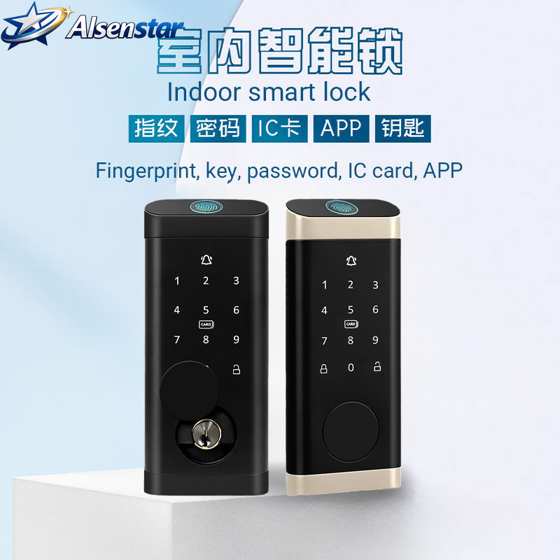 Smart Door Lock Tuya App - 指紋ロック防水 Tuya Wifi リモコン Bluetooth TTLock
