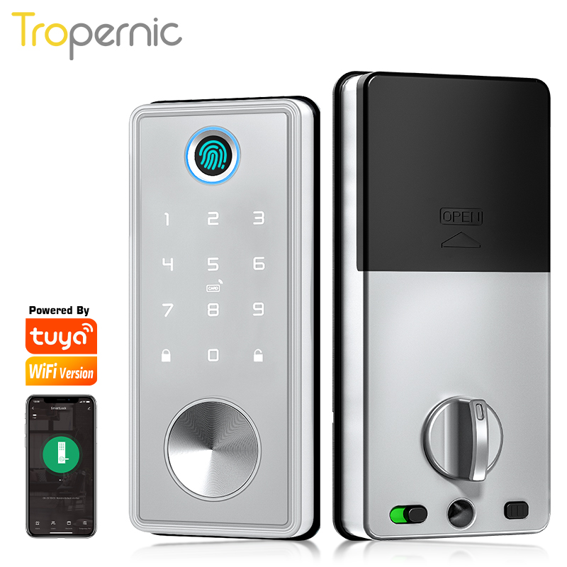 Smart Lock Deadbolt Keypad Bluetooth - セラドゥラ インテリジェンテ指紋ロック ドア Tuya WIFI TTlock