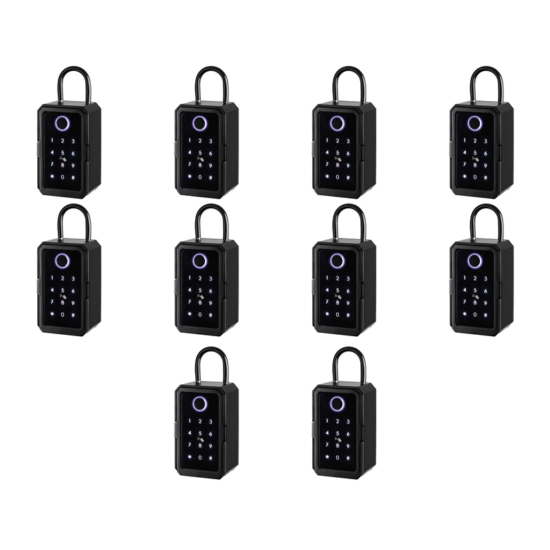 Smart Door Lock Fingerprint Wifi - 【ホットケーキ】10X スマートキーロックボックス Ttlock Wifi Fechadura Eletronica