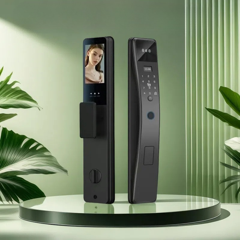 スマートパスワードロック、指紋認証、Tuya対応、顔認証、ビ - Video Door Lock With Camera Peephole のレビューと価格