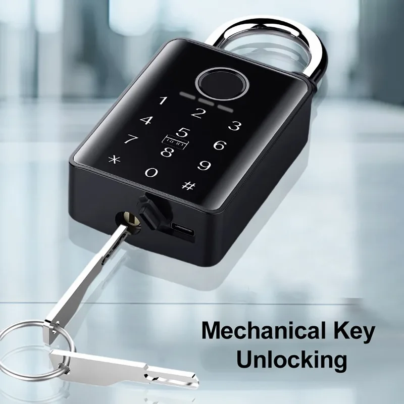 Tuya スマートドアロック指紋南京錠パスワードアプリカード - Smart Door Lock Tuya App のレビューと価格