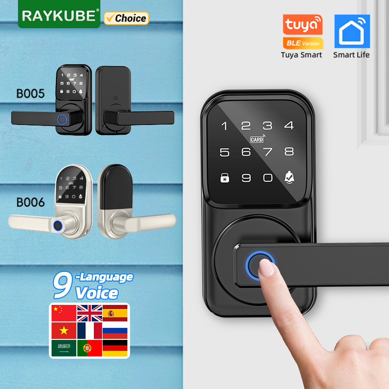 RAYKUBE B005 Tuya BLE デジタル電子スマ - Smart Lock Deadbolt Keypad Bluetooth のレビューと価格