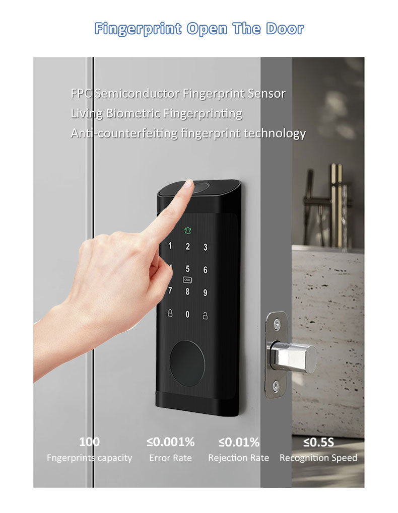 自動デッドボルトロック Tuya WiFi TTlock ピ - Smart Lock Deadbolt Keypad Bluetooth のレビューと価格