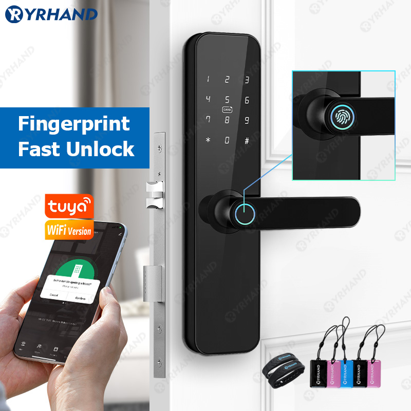 Fechadura-デジタル指紋スキャナー,WiFi付きF7 - Smart Lock Zigbee Gateway のレビューと価格