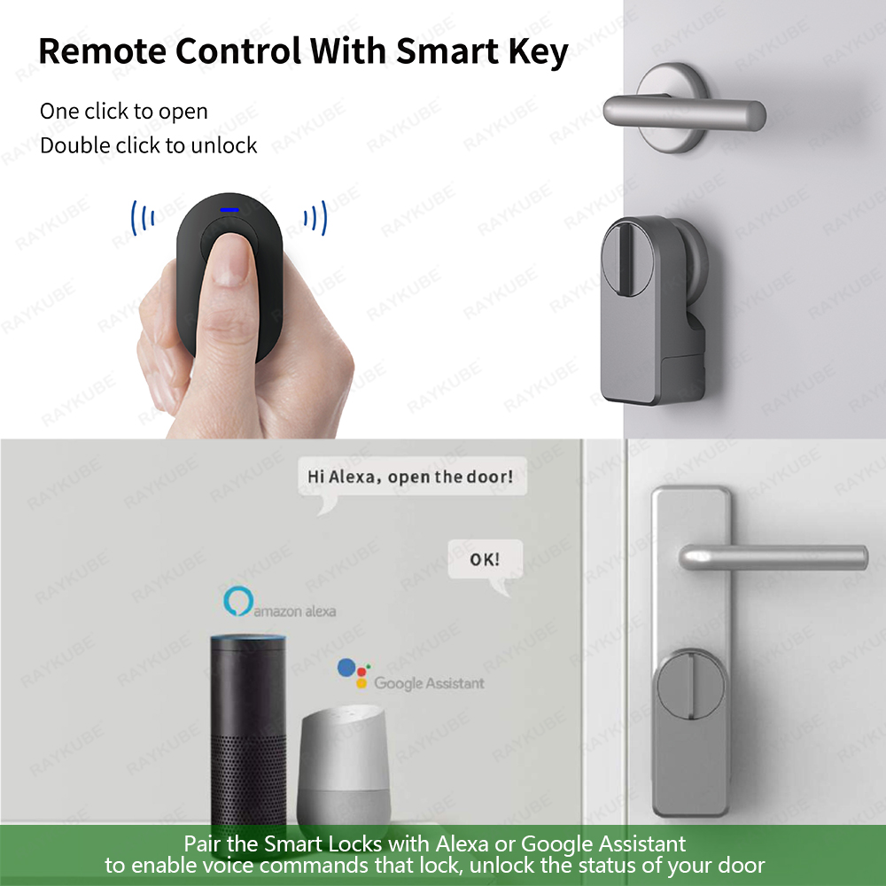 RAYKUBE A1 Pro Tuya BEL スマート電子 - Smart Door Lock Tuya App のレビューと価格