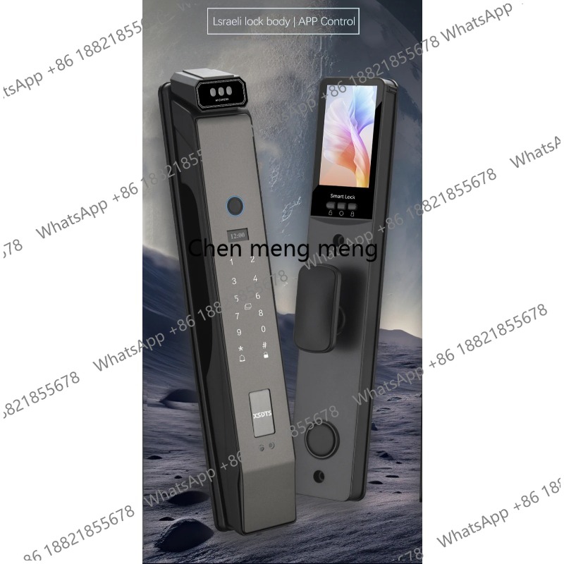 3D顔認証リアルタイムインターホン付きスマートドアロック、掌 - Smart Door Lock With Camera Intercom のレビューと価格