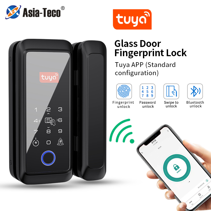 スマートロック Bluetooth Tuya/TT アプリ制 - Smart Lock For Sliding Door のレビューと価格