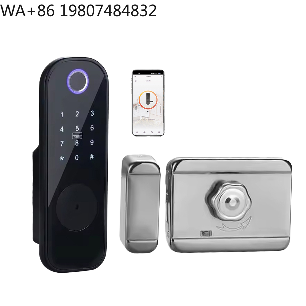 サウジアラビアの人気WiFiスマートゲートリムロックタッチキ - Smart Rim Lock Wifi Fingerprint のレビューと価格