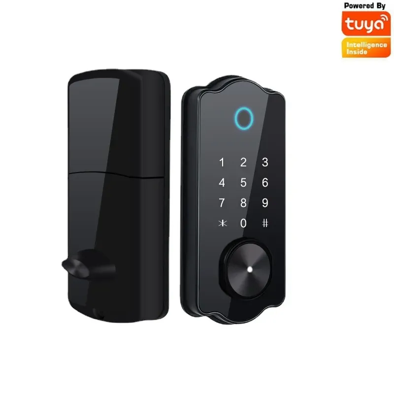 パスワード、指紋認証、スマートデッドボルトロック、家庭用、自 - Smart Lock Deadbolt Keypad Bluetooth のレビューと価格