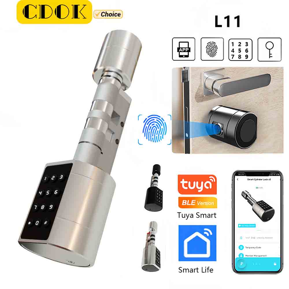 CDOK L11Tuya Bluetooth スマート ロッ - Smart Lock Zigbee Gateway のレビューと価格