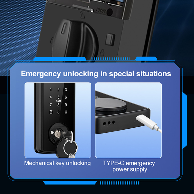 スマート指紋認証デッドボルトロック（ラッチ/ドアセンサー付き - Smart Door Lock Tuya App のレビューと価格