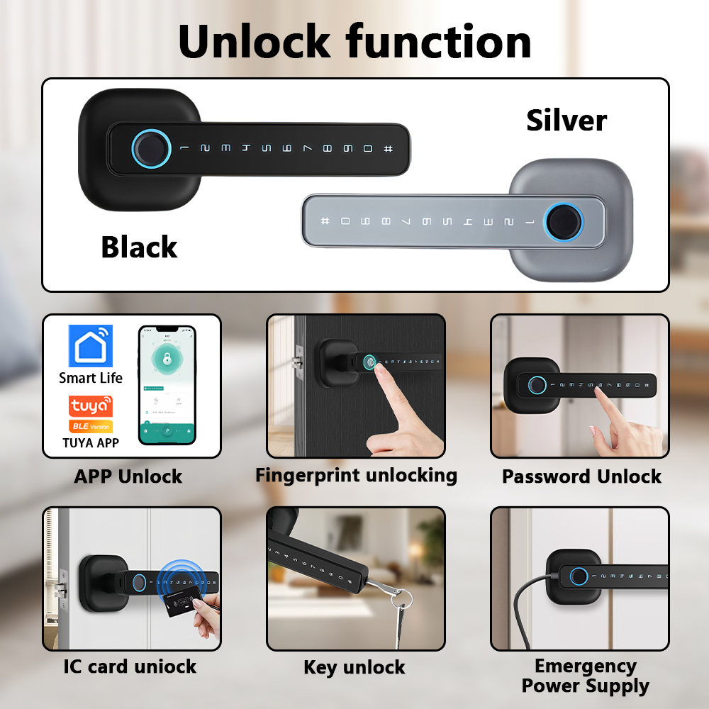 CDOK 2025 M6 Tuya Bluetoothスマー - Smart Lock Zigbee Gateway のレビューと価格