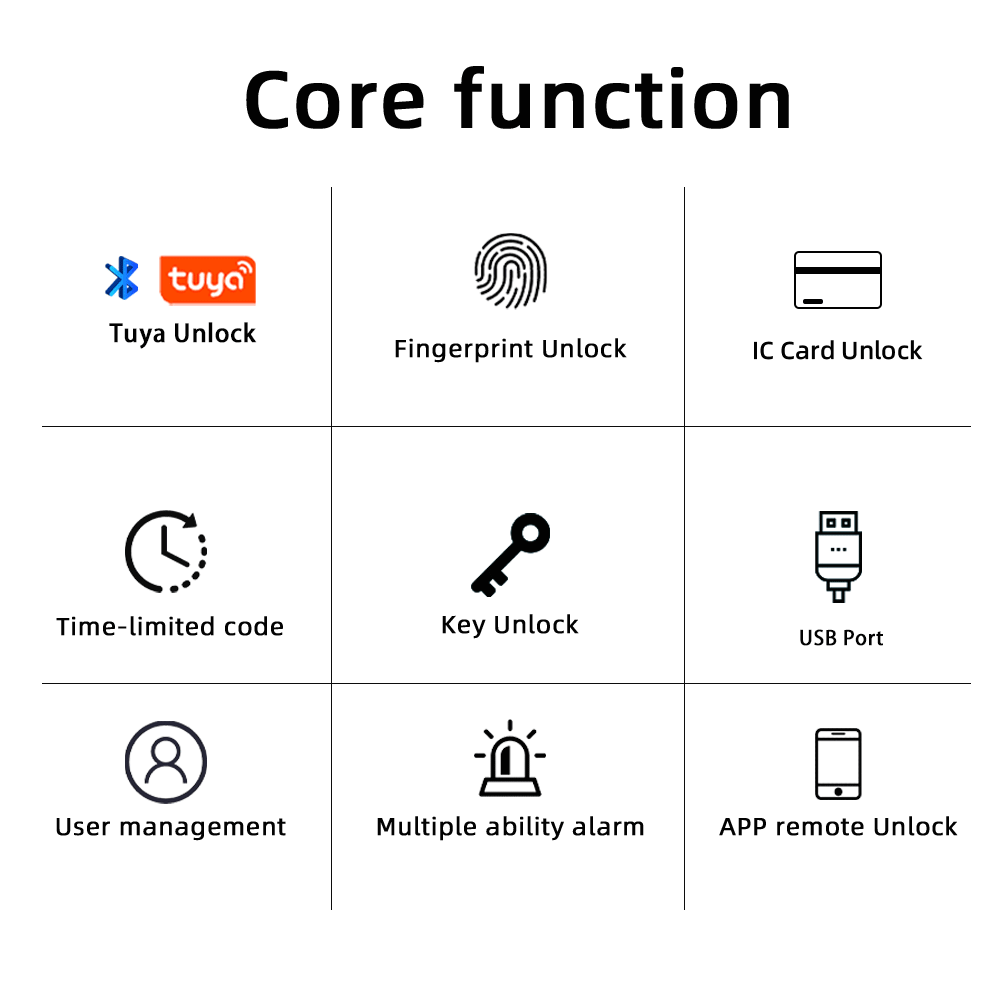 RAYKUBE M5 Tuya BLE スマート指紋ドアロッ - Smart Lock For Sliding Door のレビューと価格
