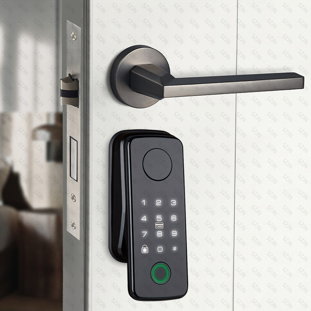 TTLock 自動スマート指紋ロックスマートロックハンドル/ - Fingerprint Padlock Weatherproof のレビューと価格
