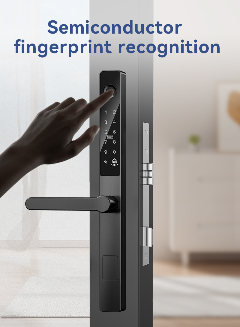 スリムスマートロック メモリカード 防水 Wi-Fi対応 室 - Smart Door Lock Tuya App のレビューと価格