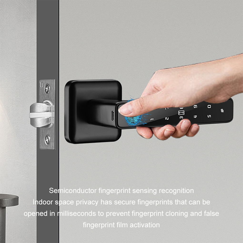 Tuya デジタルスマートドアロック 複数のアクセス方法対応 - Digital Door Lock Fingerprint Handle のレビューと価格