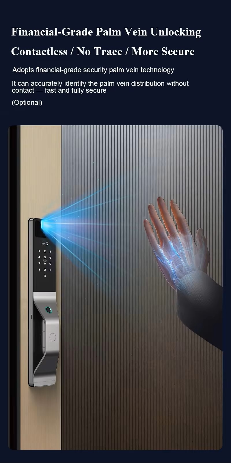 ビジュアルデュアルカメラ搭載Tuyaスマートドアロック、ビデ - Smart Door Lock With Camera Intercom のレビューと価格