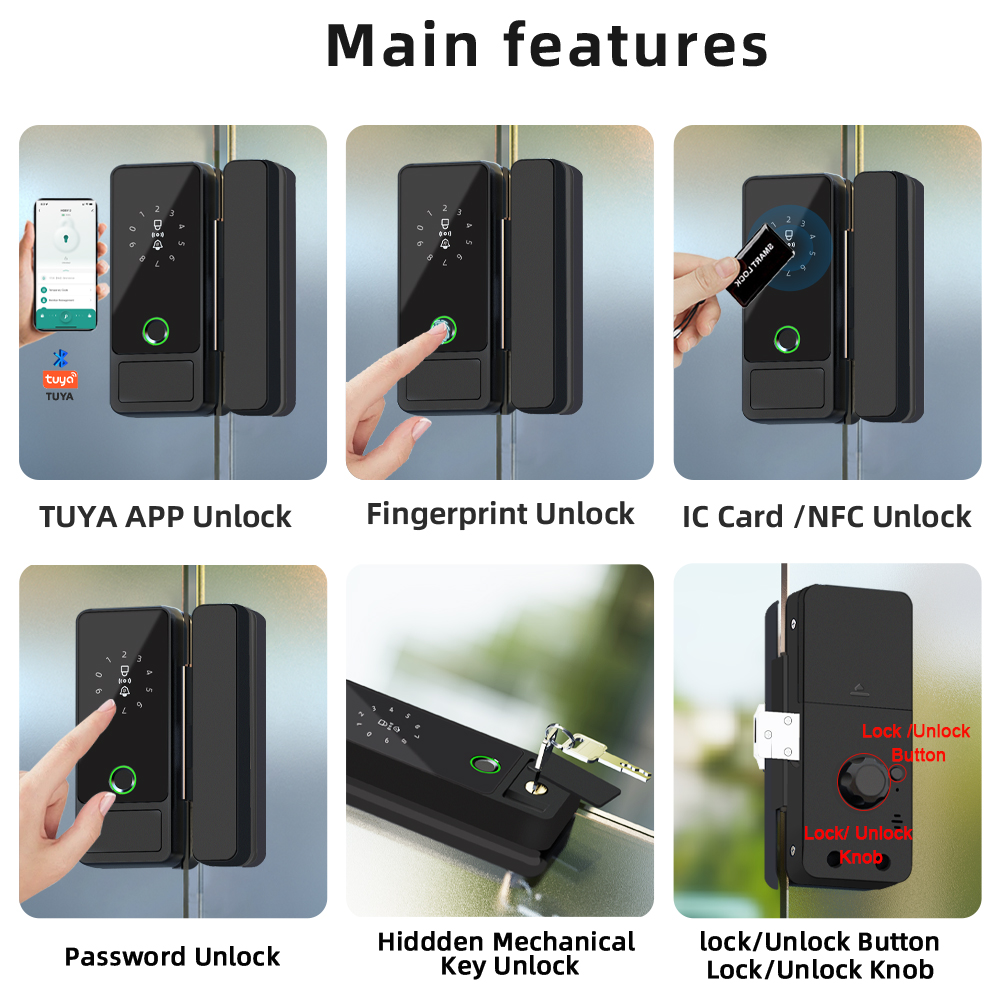 Cdok-tuya-Bluetooth付きインテリジェントガ - Smart Lock Zigbee Gateway のレビューと価格
