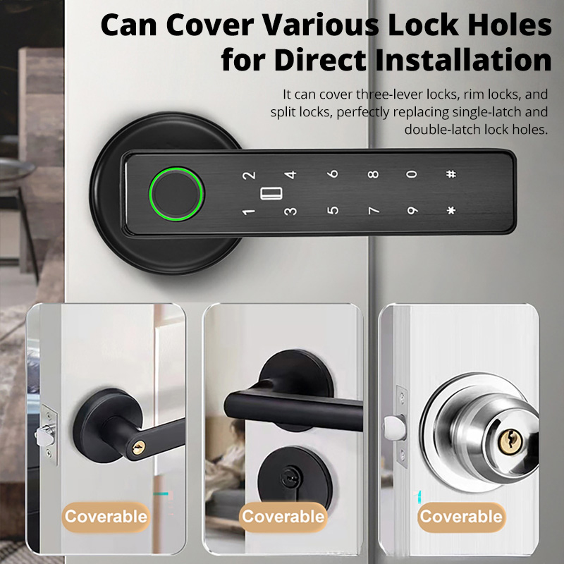 Tuya スマートドアロック 指紋ロック リモートコントロー - Smart Door Lock Tuya App のレビューと価格