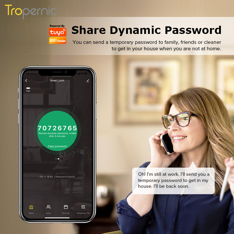 Tuya Zigbee-生体認証デジタルドアロック,ホテルの - Smart Lock Zigbee Gateway のレビューと価格