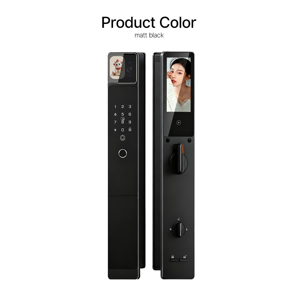 卸売パームベイン超薄型スマートドアロック3D顔認証高セキュリ - Smart Door Lock 3D Face Palm Vein のレビューと価格