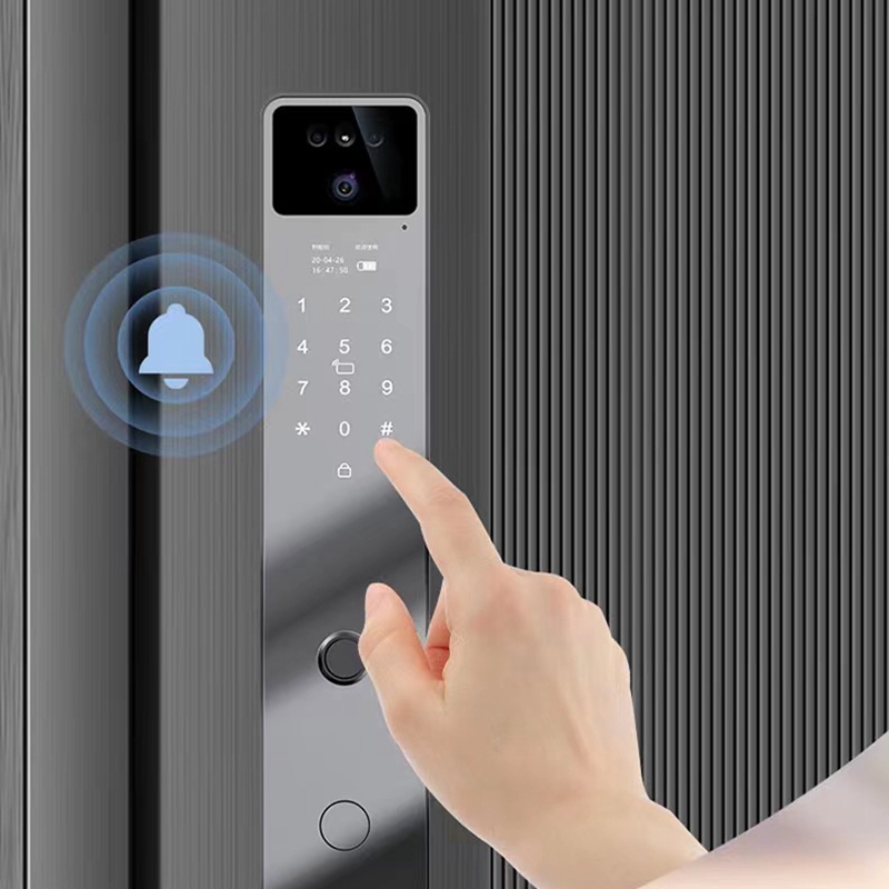 Egfirtor-Tuyaアプリの顔認識,指紋,スマート電子 - Fingerprint Padlock Weatherproof のレビューと価格