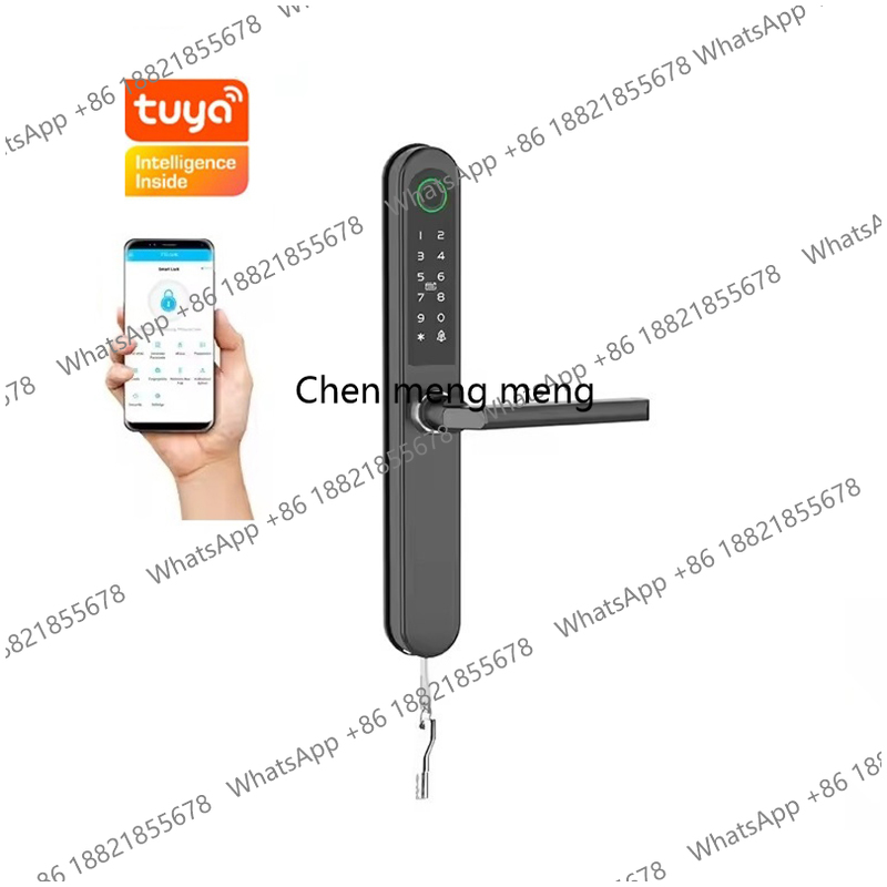 スマートデジタルBluetooth指紋認証ドアロック、シング - Digital Door Lock Fingerprint Handle のレビューと価格