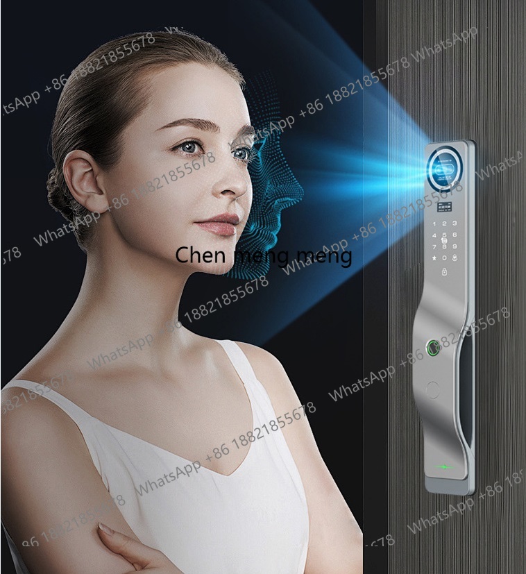 3D顔認証インテリジェントWiFiデジタルスマートロック指紋 - Smart Door Lock 3D Face Palm Vein のレビューと価格