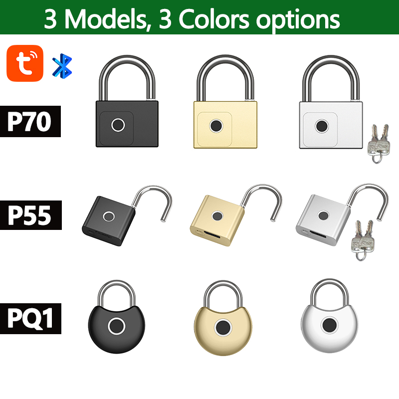 RAYKUBE Tuya スマート南京錠指紋防水 USB 充 - Fingerprint Padlock Weatherproof のレビューと価格