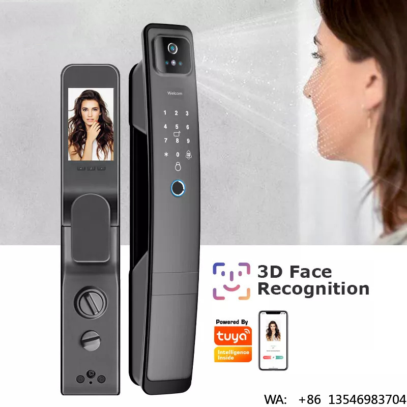 ホームセキュリティデジタル電気ハンドルBleパスワードTtl - Digital Door Lock Fingerprint Handle のレビューと価格