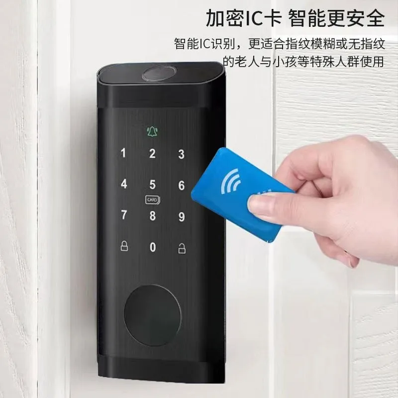 指紋ロック防水 Tuya Wifi リモコン Bluetoo - Smart Door Lock Tuya App のレビューと価格