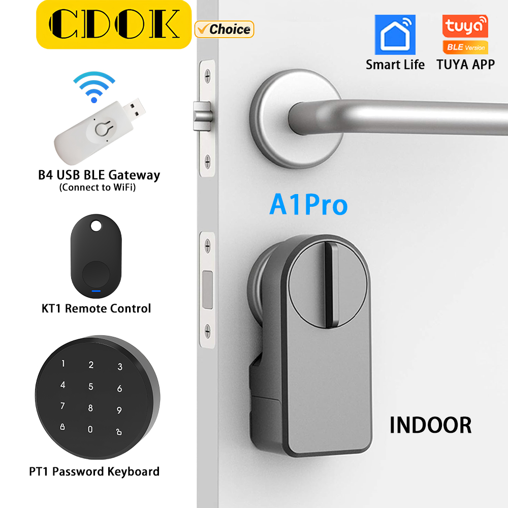 CDOK A1Pro Tuya Bluetoothスマートロ - Smart Lock For Sliding Door のレビューと価格