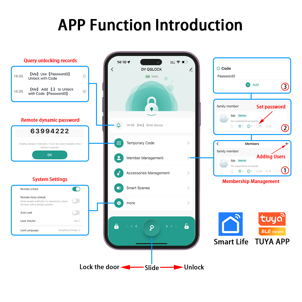 RAYKUBE K6 Tuya BLE 防水スマートデッドボ - Smart Lock Deadbolt Keypad Bluetooth のレビューと価格