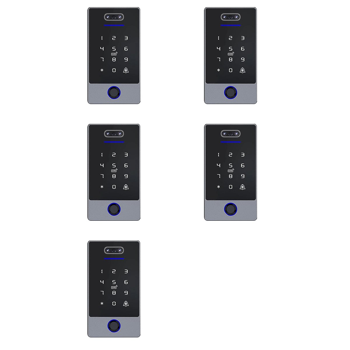T21C 5X Ttlock顔認証アクセス制御キーパッドスタ - Face Recognition Door Lock のレビューと価格