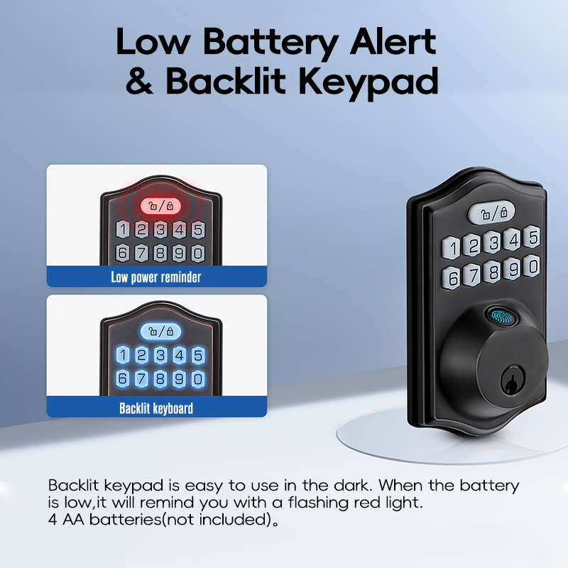 CDOK K6Tuya スマートロック、指紋ロック、パスワー - Smart Lock Zigbee Gateway のレビューと価格