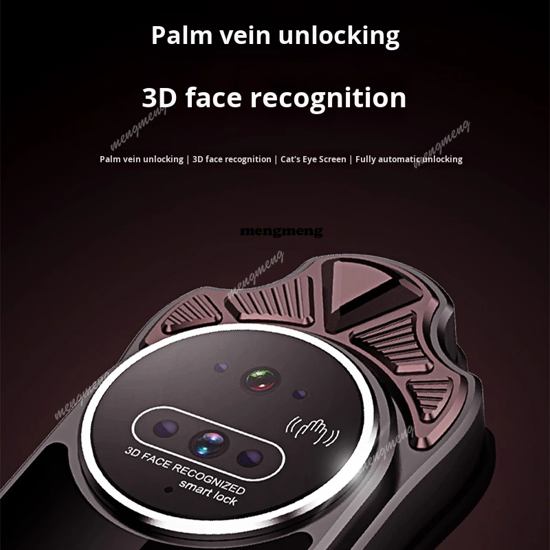 ヴィラ用ダブルドアスマートドアロック、掌紋・3D顔認証・指紋 - Smart Door Lock 3D Face Palm Vein のレビューと価格