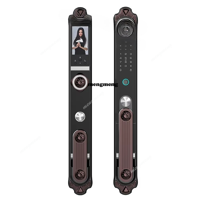 ヴィラ用ダブルドアスマートドアロック、掌紋・3D顔認証・指紋 - Smart Door Lock 3D Face Palm Vein のレビューと価格
