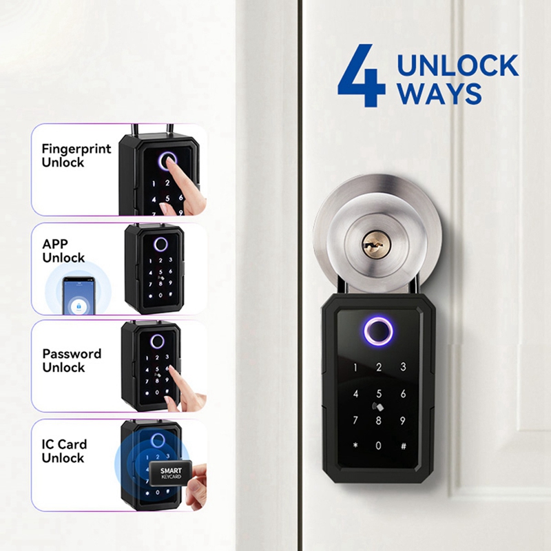 【ホットケーキ】10X スマートキーロックボックス Ttlo - Smart Door Lock Fingerprint Wifi のレビューと価格