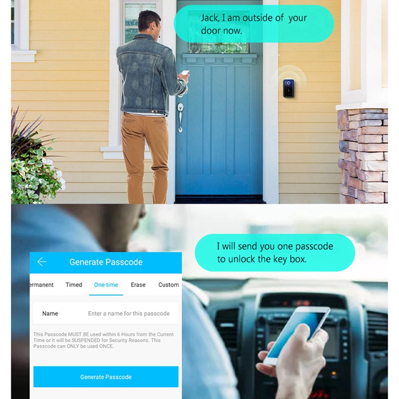 【ホットケーキ】10X スマートキーロックボックス Ttlo - Smart Door Lock Fingerprint Wifi のレビューと価格