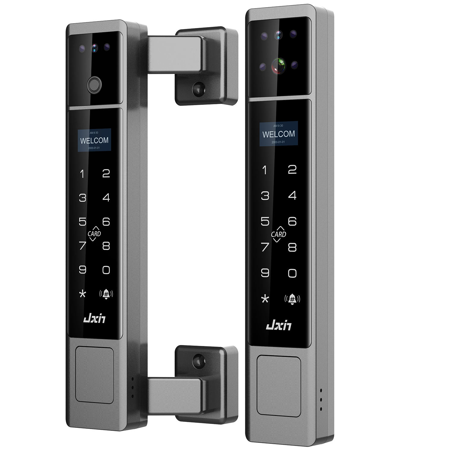 IP68防水屋外スマートドアロック、3D顔認証ビデオインター - Face Recognition Door Lock のレビューと価格