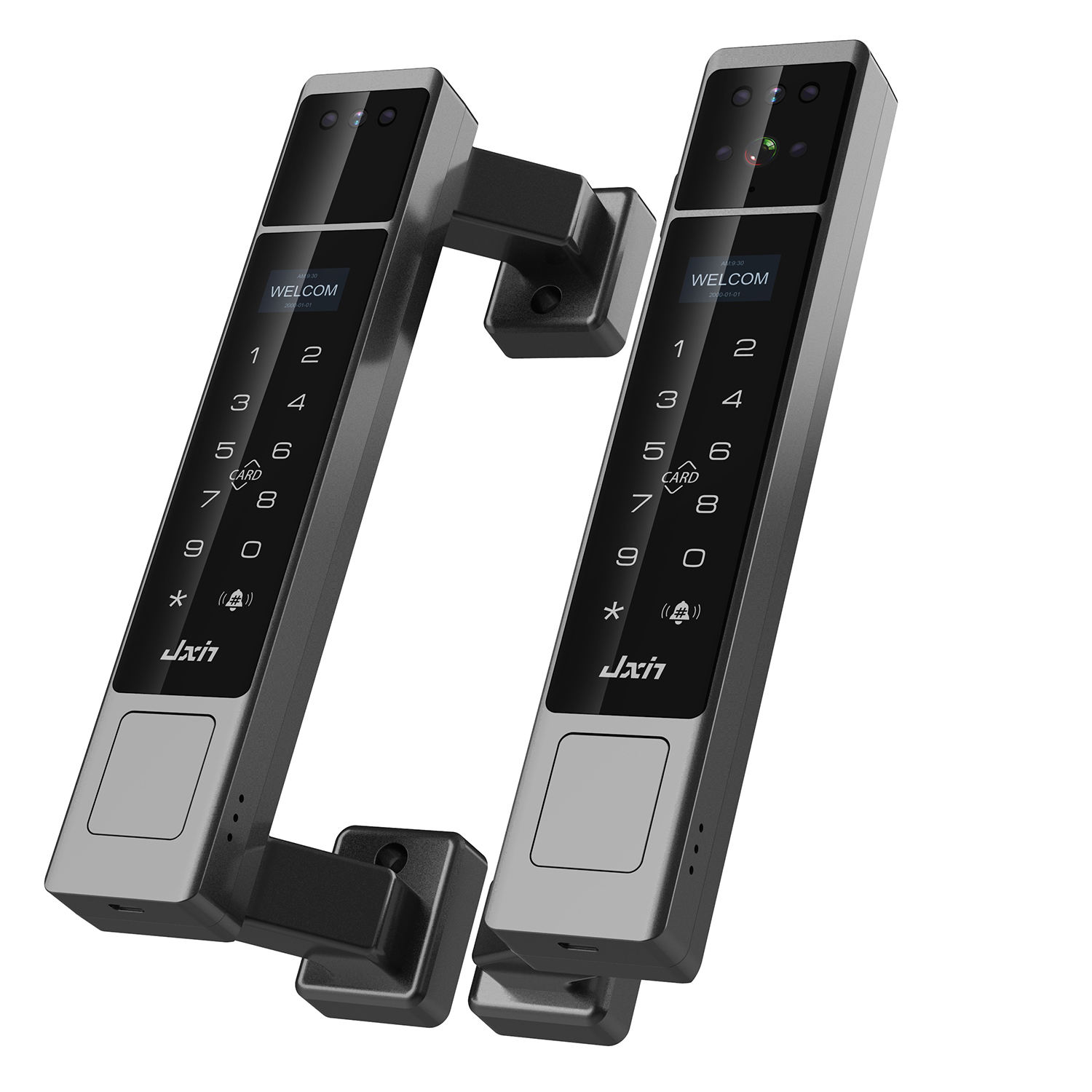 IP68防水屋外スマートドアロック、3D顔認証ビデオインター - Face Recognition Door Lock のレビューと価格