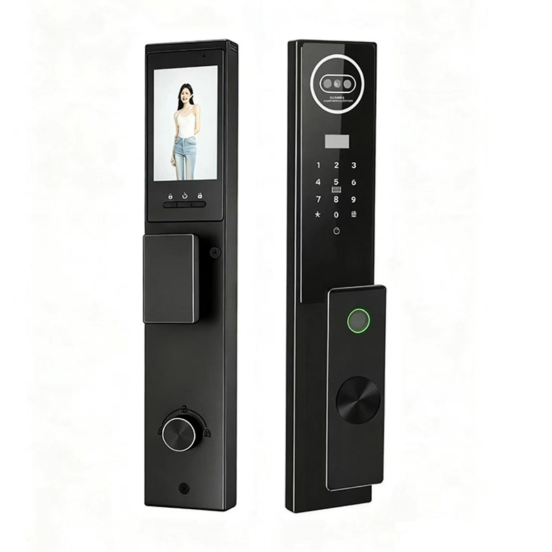 Tuya製、パスワード認証、顔認識機能付きビデオインターホン - Video Door Lock With Camera Peephole のレビューと価格
